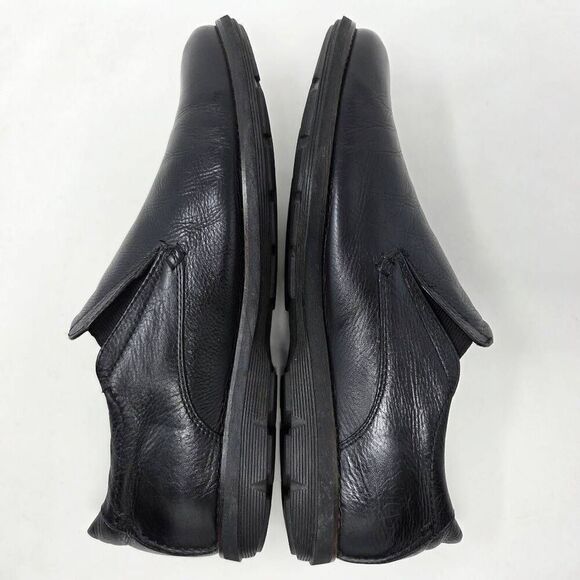 AMERICAN CLASSICS BY DE LA RENTIS SHOES MENS 13 M COMFORT LOAFER BLACK LEATHER main image 9